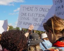 Photo "Undermining Voter Rights: Trump’s Policies and the Fight for Democracy"