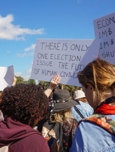 Photo "Undermining Voter Rights: Trump’s Policies and the Fight for Democracy"
